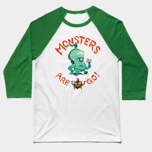 Monsters-are-Go!06 Baseball T-Shirt